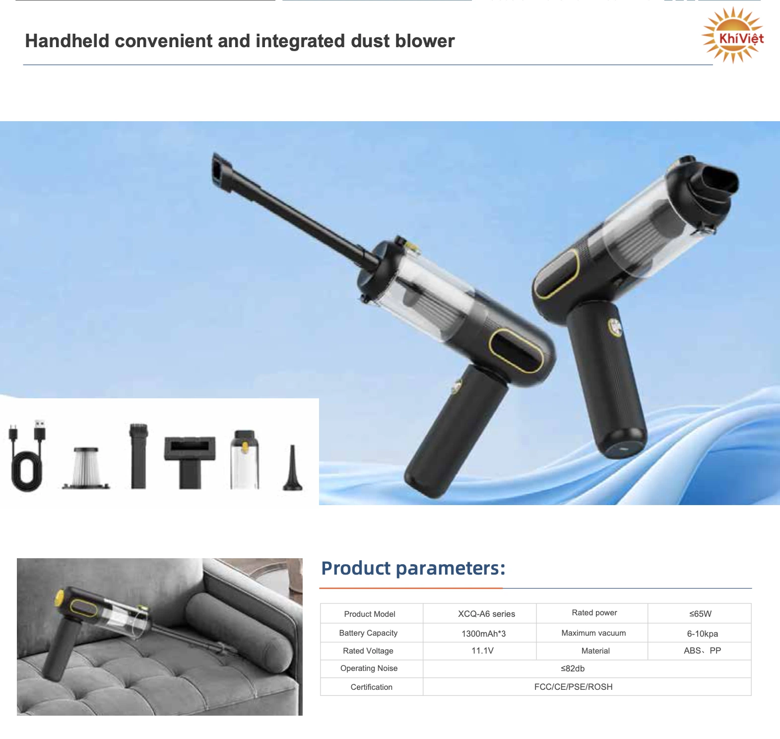 Handheld Suction and Blowing All-in-One Machine